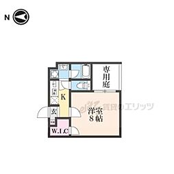KLUGHEIT 1Kの間取図画像