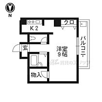 ライフビル 401 ｜ 京都府京都市左京区超勝寺門前町（賃貸マンション1R・4階・30.33㎡） その2