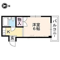 ヴィラ島本 303 ｜ 京都府京都市左京区下鴨高木町（賃貸マンション1K・3階・16.00㎡） その2