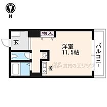 京都府京都市左京区岡崎北御所町（賃貸マンション1R・1階・36.60㎡） その2