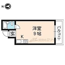 リトルハウス東山 4-B ｜ 京都府京都市東山区分木町（賃貸マンション1R・4階・22.37㎡） その2