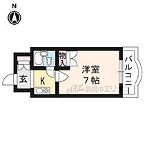 賀茂女子学生会館 301 ｜ 京都府京都市左京区田中関田町（賃貸マンション1K・3階・17.00㎡） その2