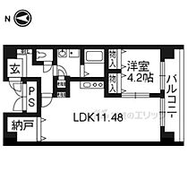 京都府京都市下京区塩竈町（賃貸マンション1LDK・11階・39.50㎡） その2