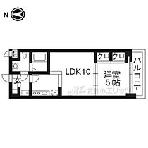 プラネシア烏丸御池 103 ｜ 京都府京都市中京区小川通二条下ル古城町（賃貸マンション1LDK・1階・34.04㎡） その2