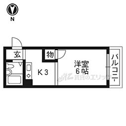 🉐敷金礼金0円！🉐京福電気鉄道北野線 北野白梅町駅 徒歩19分