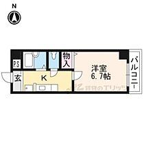 京都府京都市山科区御陵岡町（賃貸マンション1K・1階・22.12㎡） その2