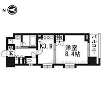 京都府京都市下京区小泉町（賃貸マンション1DK・9階・36.38㎡） その2