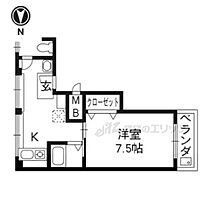 京都府京都市上京区河原町丸太町上ル出水町（賃貸マンション1K・2階・33.90㎡） その2