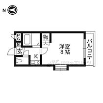 プレ二条 201 ｜ 京都府京都市中京区御池通大宮西入ル市之町（賃貸マンション1K・2階・19.50㎡） その2