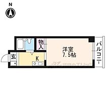 京都府京都市左京区田中大堰町（賃貸マンション1K・2階・20.14㎡） その2