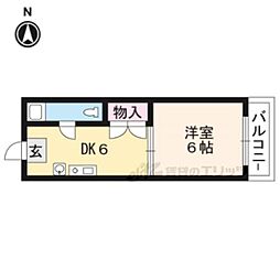 間取図画像 1DK