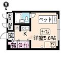 シャルマン小森4階5.3万円