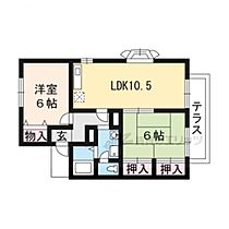 滋賀県近江八幡市中村町（賃貸アパート2LDK・1階・53.93㎡） その2