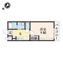 滋賀県彦根市大堀町（賃貸アパート1K・2階・27.44㎡） その2