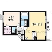 滋賀県大津市大萱6丁目（賃貸アパート1LDK・2階・52.20㎡） その2