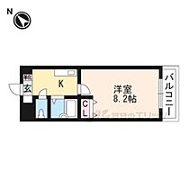 滋賀県草津市岡本町（賃貸マンション1K・5階・24.00㎡） その2