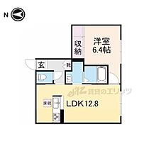 シャーメゾン　ボヌール 102 ｜ 滋賀県長浜市宮司町（賃貸アパート1LDK・1階・45.58㎡） その2