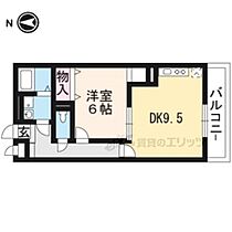 カサレリア 308 ｜ 滋賀県大津市大萱7丁目（賃貸アパート1DK・3階・41.67㎡） その2