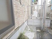 室外洗濯機置き場