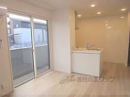 JR草津線 手原駅 徒歩23分の賃貸アパート 1階2DKのリビング/ダイニング