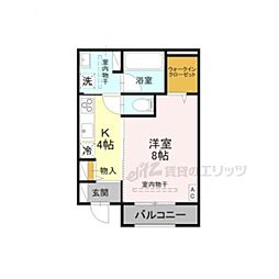 Hale Lani(ハレラニ) 1Kの間取図画像