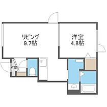 ドミール  ｜ 北海道札幌市豊平区平岸三条15丁目（賃貸アパート1LDK・1階・36.61㎡） その2