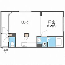 カーサフェリーチェ医大前  ｜ 北海道札幌市中央区南四条西13丁目（賃貸マンション1LDK・2階・34.20㎡） その2