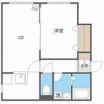 コンフォート  ｜ 北海道札幌市東区北十九条東10丁目（賃貸アパート1LDK・2階・36.04㎡） その2