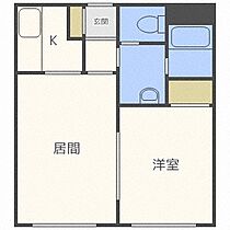 エステラ二十四軒Ａ館  ｜ 北海道札幌市西区二十四軒一条4丁目（賃貸マンション1LDK・4階・32.40㎡） その2