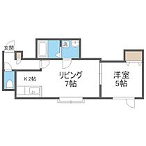 ミライコートＩＩ  ｜ 北海道札幌市東区北三十四条東6丁目（賃貸アパート1LDK・2階・31.91㎡） その2