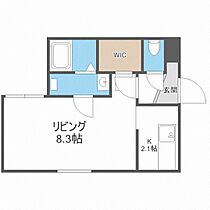 クレストＩＩ  ｜ 北海道札幌市白石区栄通15丁目（賃貸マンション1K・3階・26.43㎡） その2