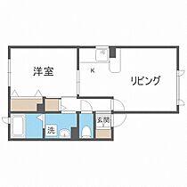 ソレジオＡ＆Ｓ  ｜ 北海道札幌市白石区本郷通2丁目南（賃貸アパート1LDK・1階・41.40㎡） その2