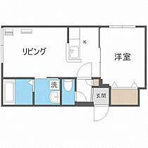 ポラリス環状通東  ｜ 北海道札幌市東区北十六条東17丁目（賃貸マンション1LDK・4階・35.00㎡） その2