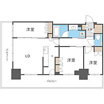 ライオンズタワー札幌  ｜ 北海道札幌市中央区南二条西3丁目（賃貸マンション3LDK・17階・70.48㎡） その2