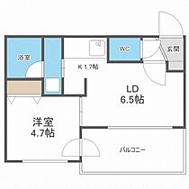 ヴィラ・アーバーナ  ｜ 北海道札幌市豊平区平岸二条1丁目（賃貸マンション1LDK・1階・27.80㎡） その2