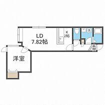 ラ・フォレスタＩＩ  ｜ 北海道札幌市南区川沿十二条1丁目（賃貸アパート1LDK・2階・33.65㎡） その2