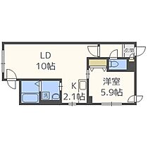 ＫＤＭハイツ 302 ｜ 北海道札幌市中央区南十九条西9丁目（賃貸マンション1LDK・3階・41.01㎡） その2