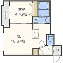 ｎｏｒｄｅｓｔａ旭ヶ丘  ｜ 北海道札幌市中央区南七条西25丁目（賃貸マンション1LDK・2階・34.32㎡） その2