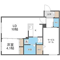 ＲＥＳＩＤＥＮＣＥ　ＳＨＩＮＭＥＩ　麻生  ｜ 北海道札幌市北区麻生町1丁目（賃貸マンション2LDK・2階・51.55㎡） その2