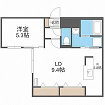 ＢＬＡＮＣ　ＣＡＳＳＥ南9条  ｜ 北海道札幌市中央区南九条西13丁目（賃貸マンション1LDK・1階・40.58㎡） その2