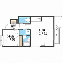 レスペデザ元町  ｜ 北海道札幌市東区北二十一条東18丁目（賃貸マンション1LDK・4階・42.24㎡） その2