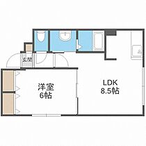 クリアーフィールド  ｜ 北海道札幌市東区北十条東10丁目（賃貸マンション1LDK・2階・36.74㎡） その2