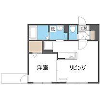 モルティーニ麻生ＩＩ  ｜ 北海道札幌市北区麻生町6丁目（賃貸マンション1LDK・2階・38.81㎡） その2