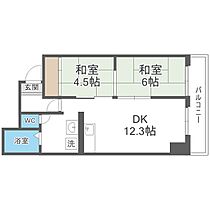 ドミ西野  ｜ 北海道札幌市西区西野三条7丁目（賃貸マンション2LDK・4階・58.51㎡） その2