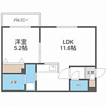 リベルタ澄川  ｜ 北海道札幌市南区澄川二条4丁目（賃貸マンション1LDK・3階・37.00㎡） その2