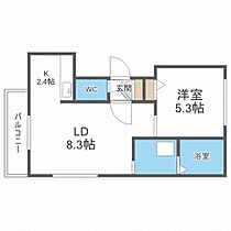 ＰＩＮＮ　Ｓ7Ｗ11  ｜ 北海道札幌市中央区南七条西11丁目（賃貸マンション1LDK・3階・34.95㎡） その2