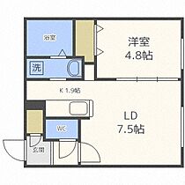 ｕｐｐｅｒ　ｖｉｌｌａｇｅ南円山  ｜ 北海道札幌市中央区南七条西24丁目（賃貸マンション1LDK・4階・33.60㎡） その2