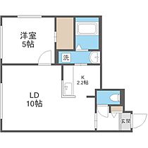 コローレ月寒東  ｜ 北海道札幌市豊平区月寒東一条5丁目（賃貸マンション1LDK・1階・38.85㎡） その2