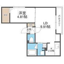 グレイス北16条  ｜ 北海道札幌市東区北十六条東10丁目（賃貸マンション1LDK・3階・38.17㎡） その2