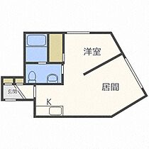 ｍａｒｕｙａｍａ　ｓｔｕｄｉｏ  ｜ 北海道札幌市中央区北一条西20丁目（賃貸マンション1LDK・1階・35.17㎡） その2